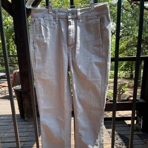 J. CREW Slim Broken-In Boyfriend Pants, Sz 24, Gray